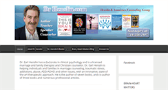 Desktop Screenshot of drhenslin.com